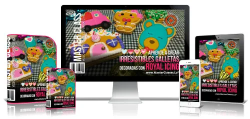 APRENDE A CREAR IRRESISTIBLES GALLETAS DECORADAS CON ROYAL ICING